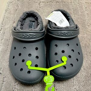 CROCS women’s/men’s gray lined clog